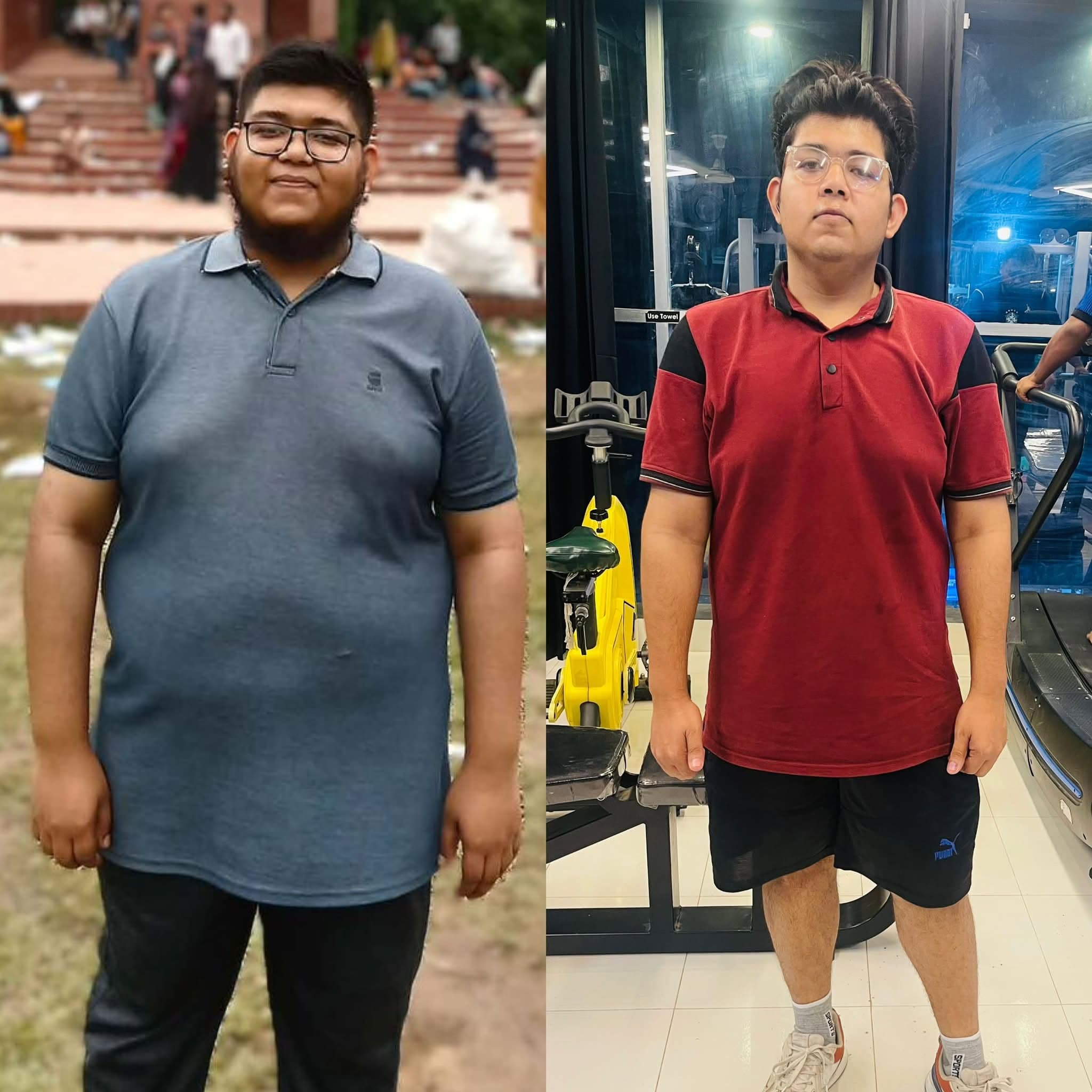 Fitness Transformation: Nazmul Haque - Lost 30kg muscle mass at Fitlife Gym